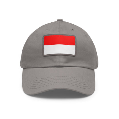 Indonesia Leather Patch Hat