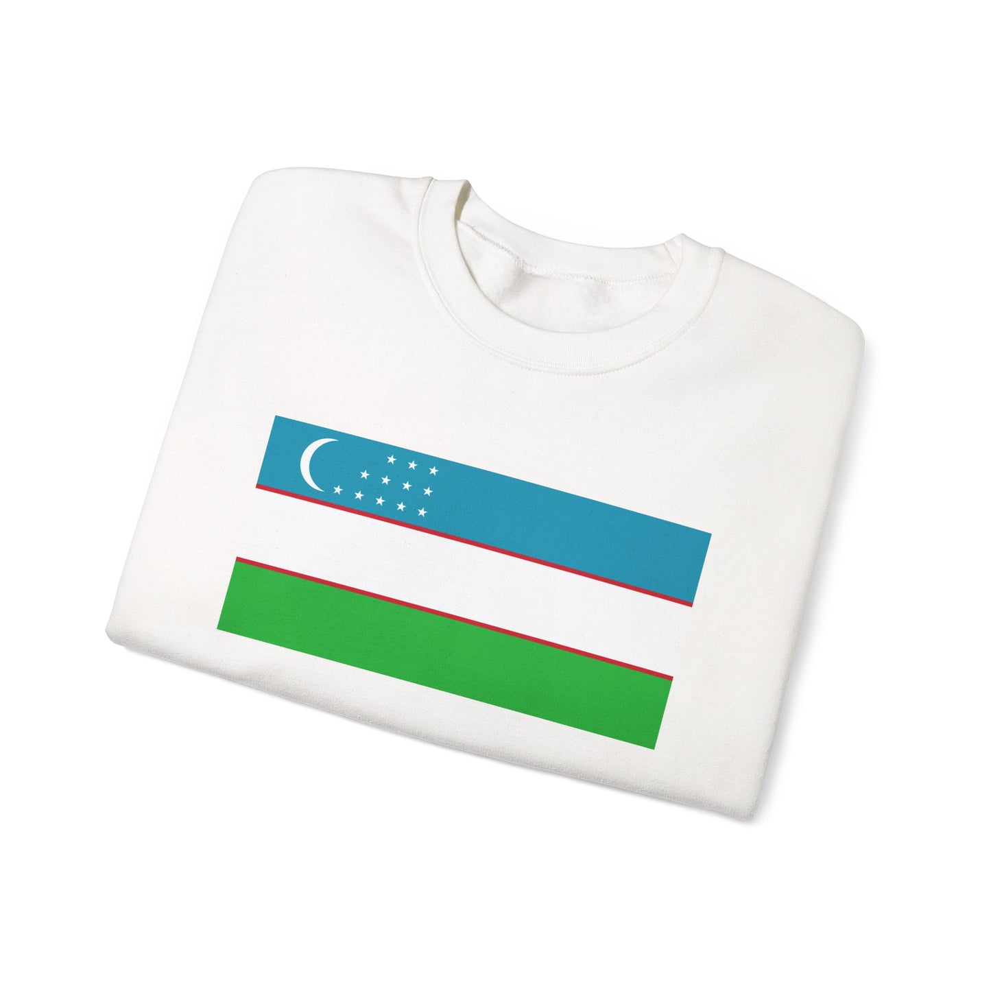 Uzbekistan Flag Sweatshirt