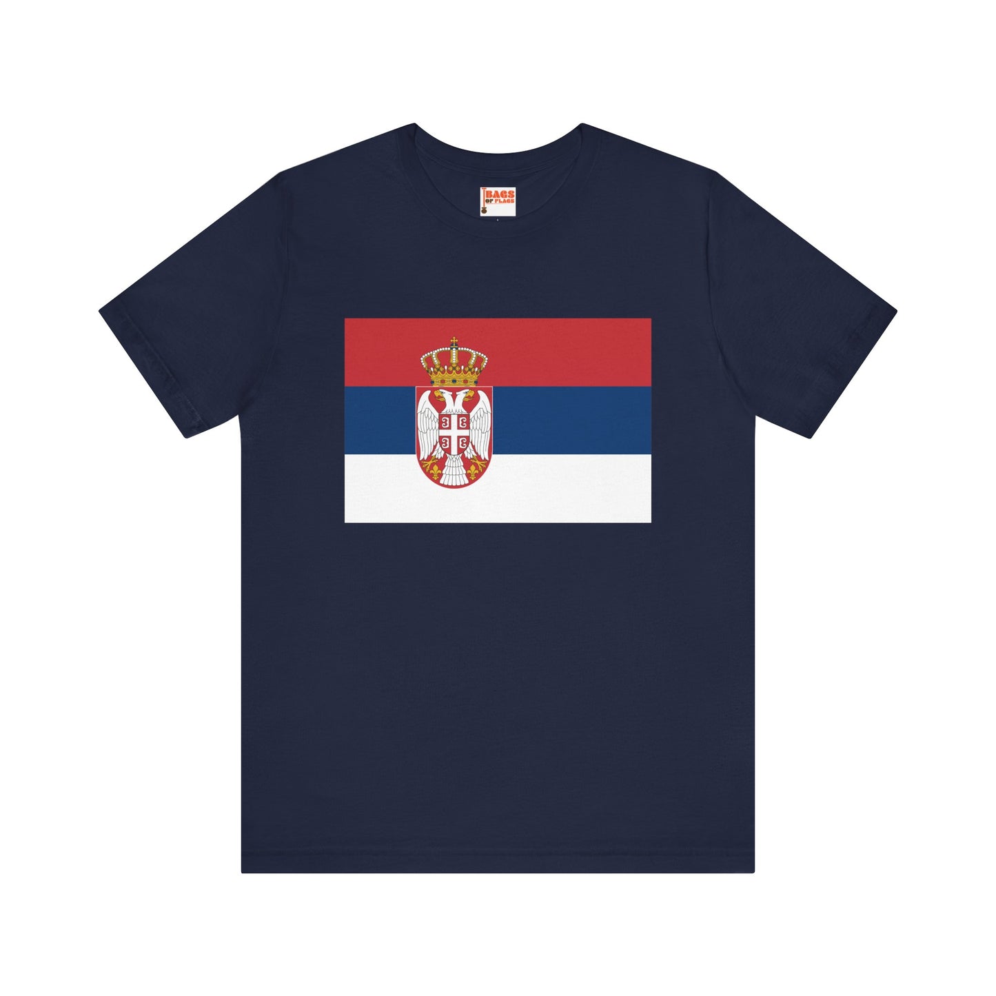 Serbia Flag on T-shirt