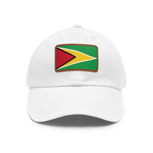 Guyana Leather Patch Hat
