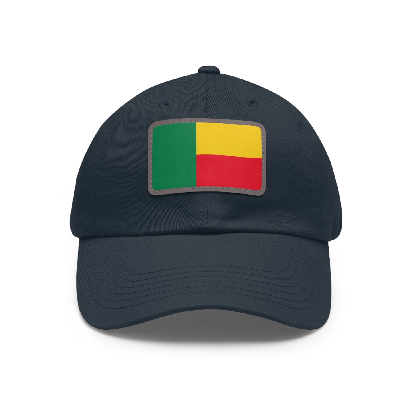 Benin Leather Patch Hat