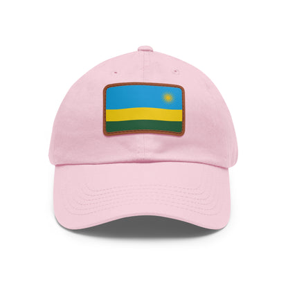Rwanda Leather Patch Hat