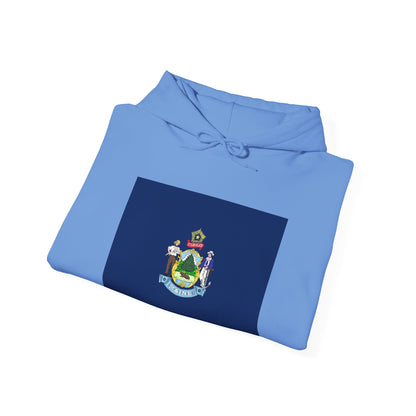 Maine Flag Hoodies