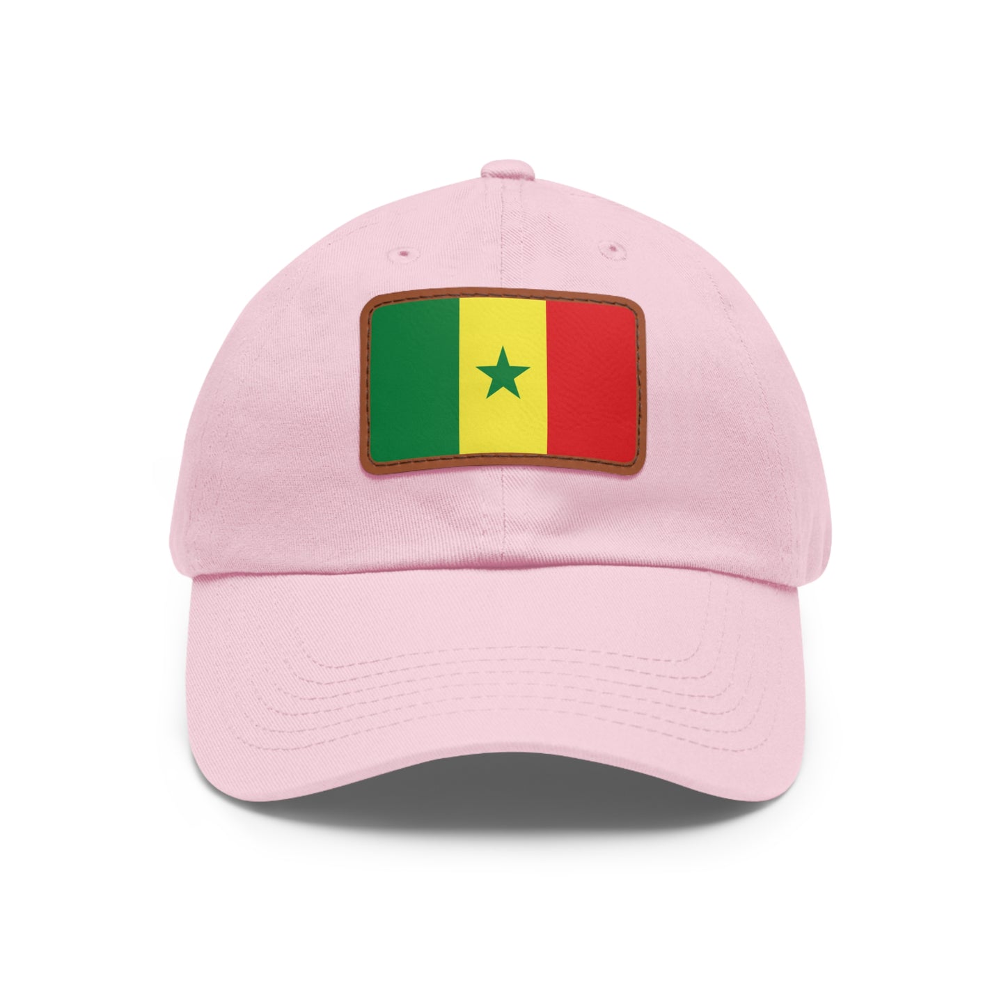 Senegal Leather Patch Hat