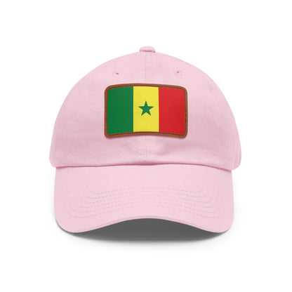 Senegal Leather Patch Hat