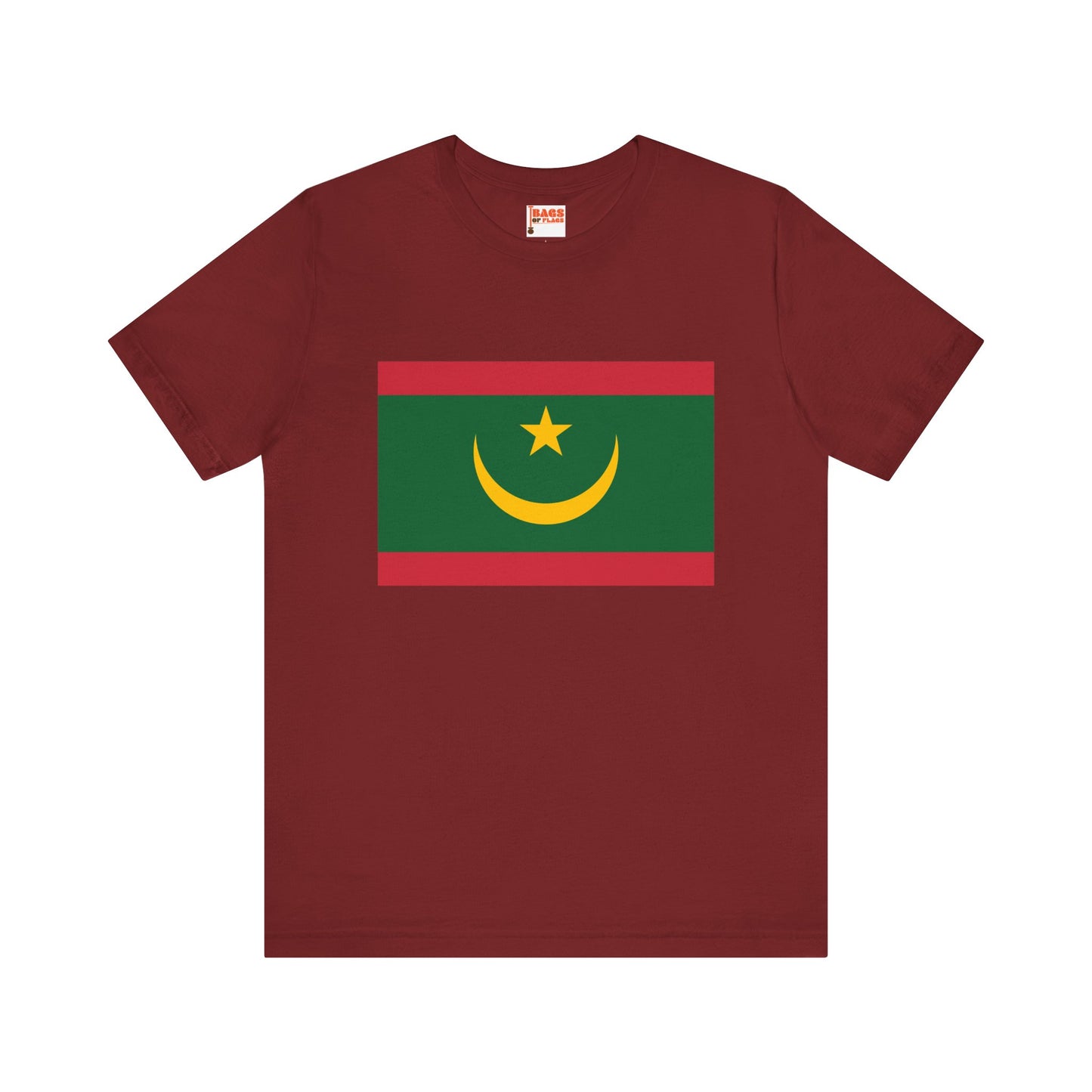 Mauritania Flag on T-shirt