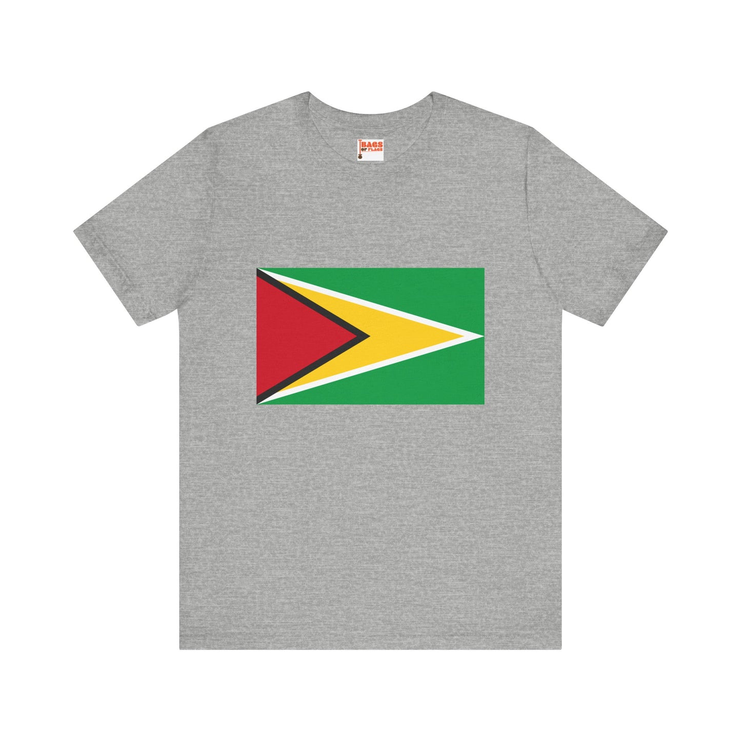 Guyana Flag on T-shirt