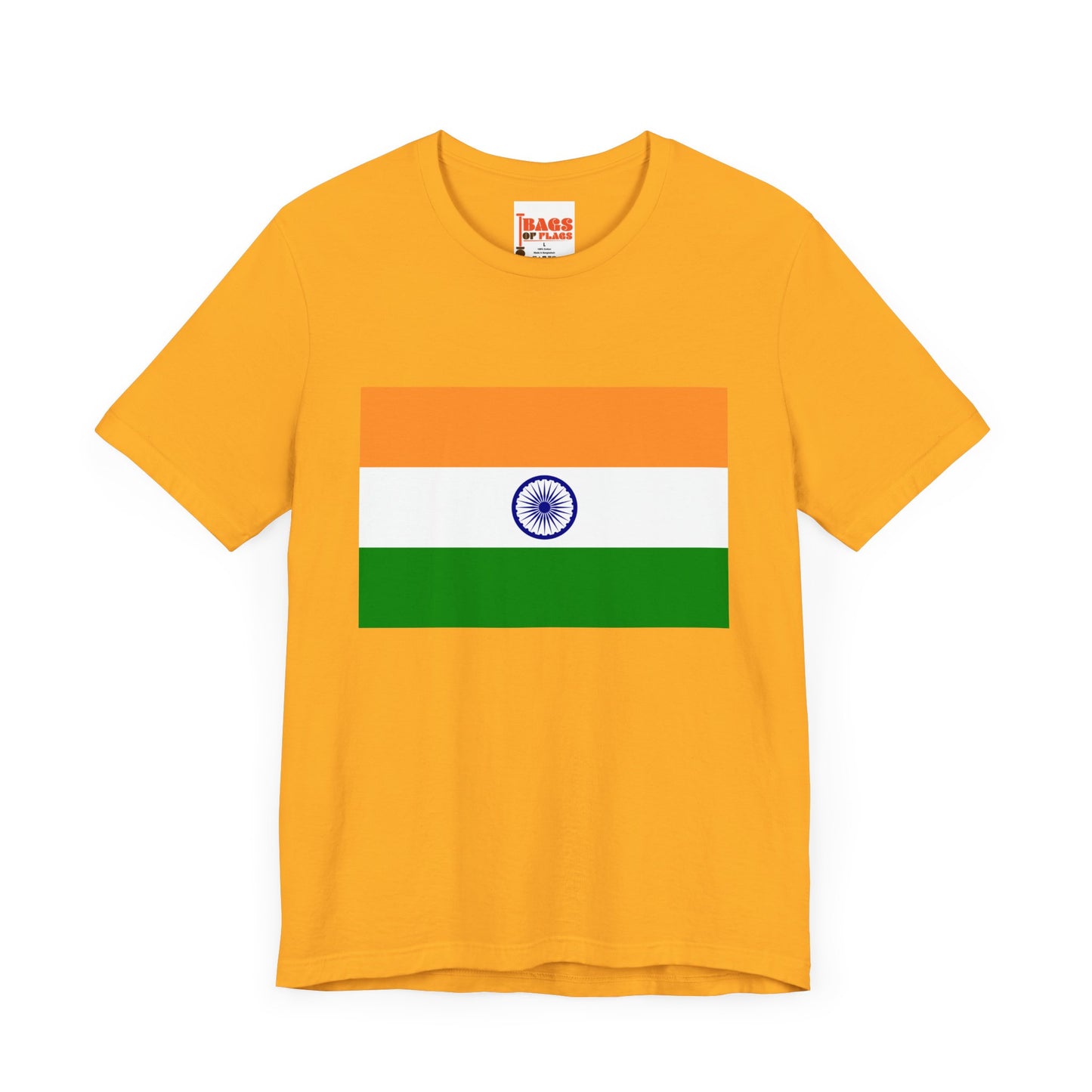 India Flag on T-shirt