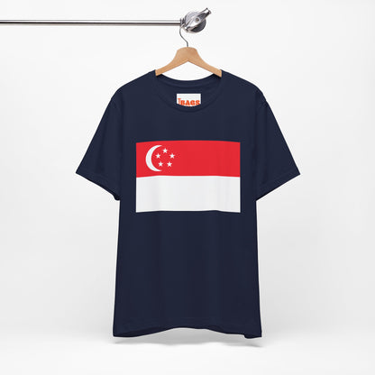 Singapore Flag on T-shirt