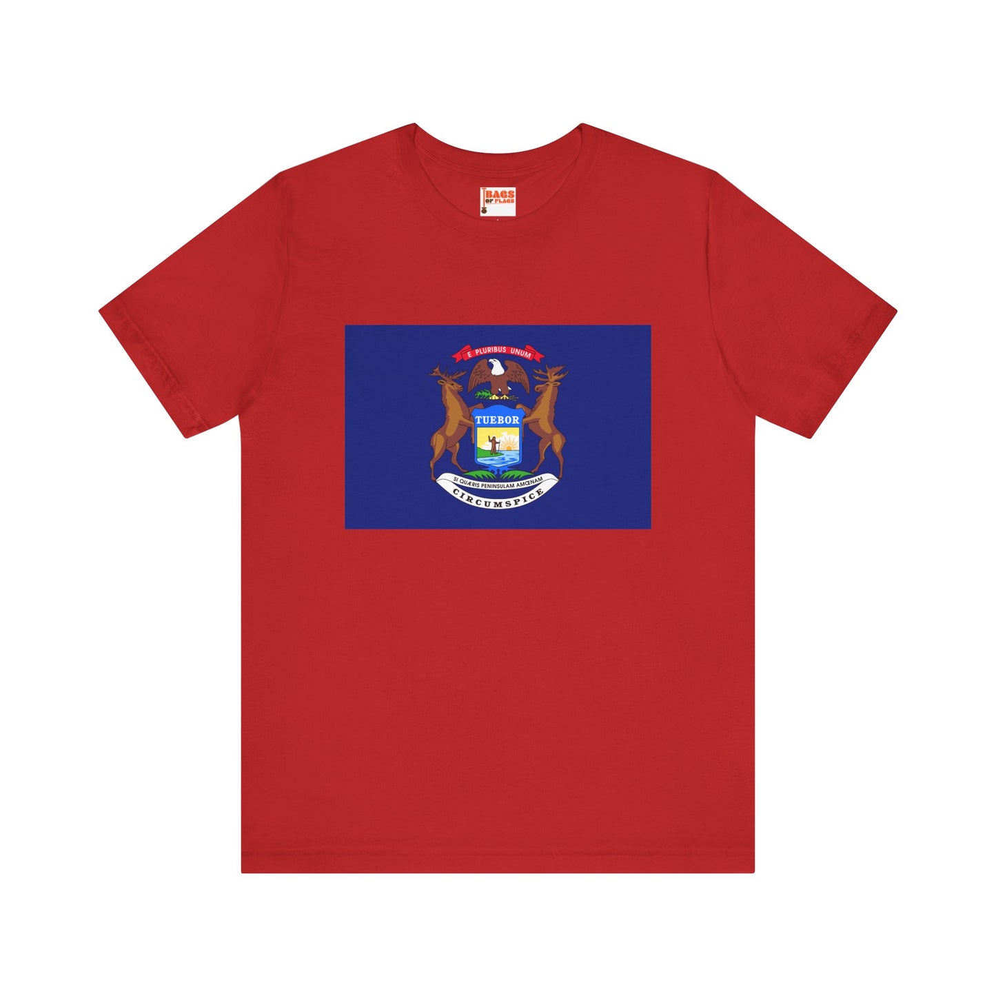 Michigan Flag T-shirts