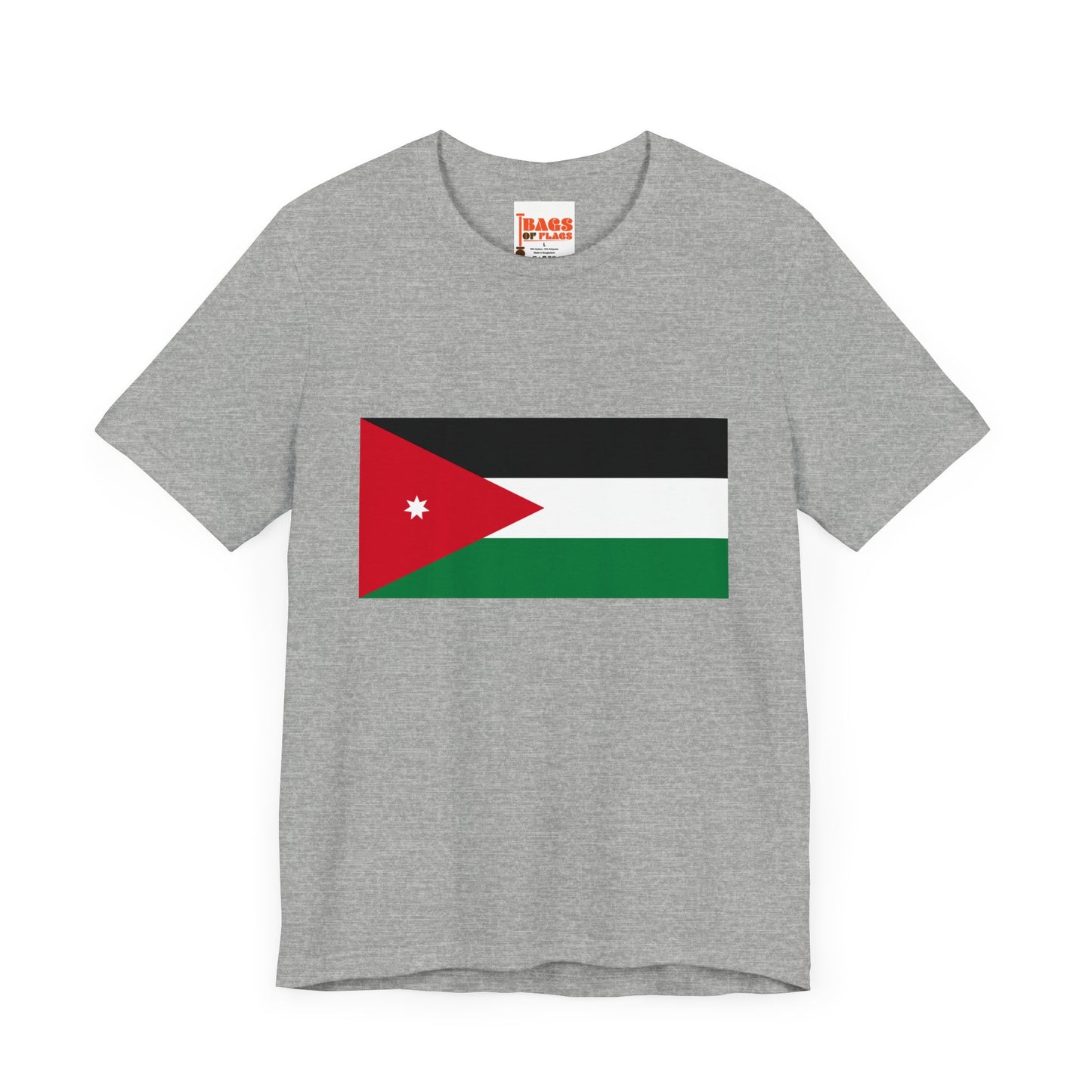 Jordan Flag on T-shirt