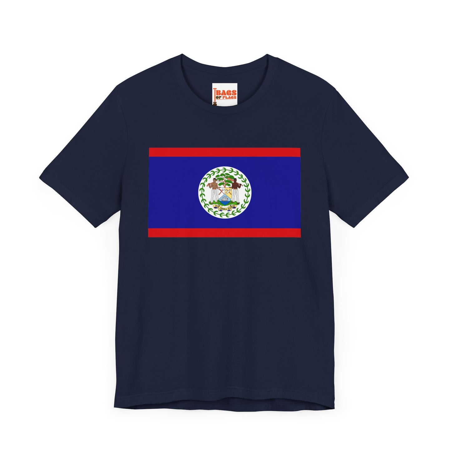 Belize Flag on T-shirt