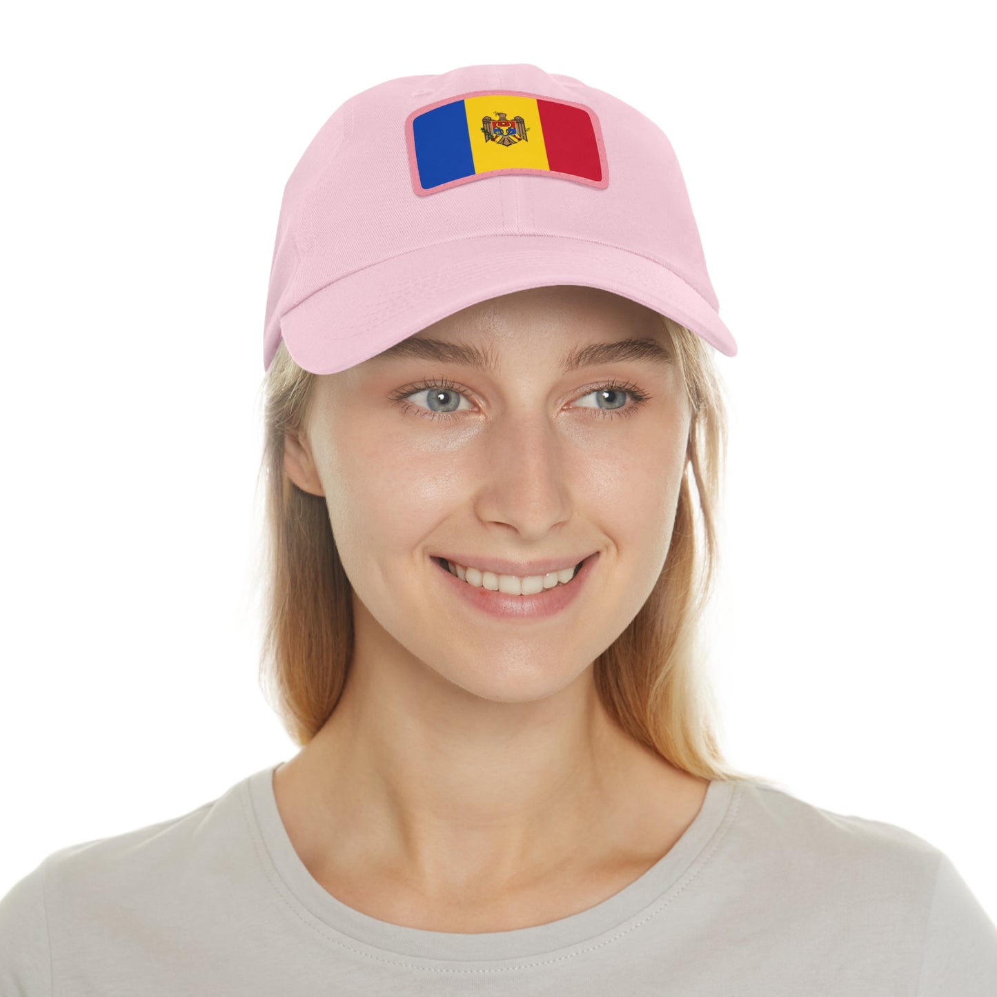 Moldova Leather Patch Hat