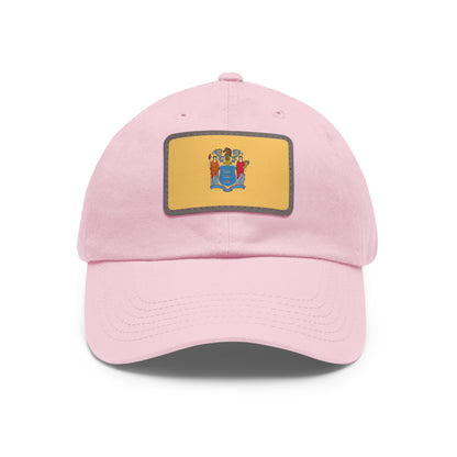 New Jersey Leather Patch Hat