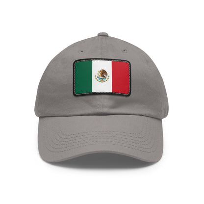Mexico Leather Patch Hat
