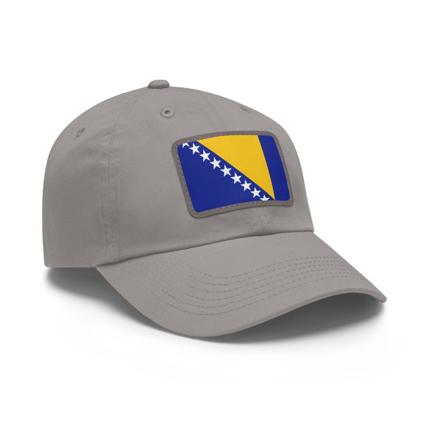 Bosnia and Herzegovina Leather Patch Hat