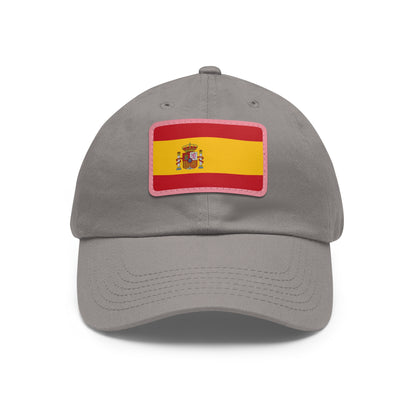 Spain Leather Patch Hat