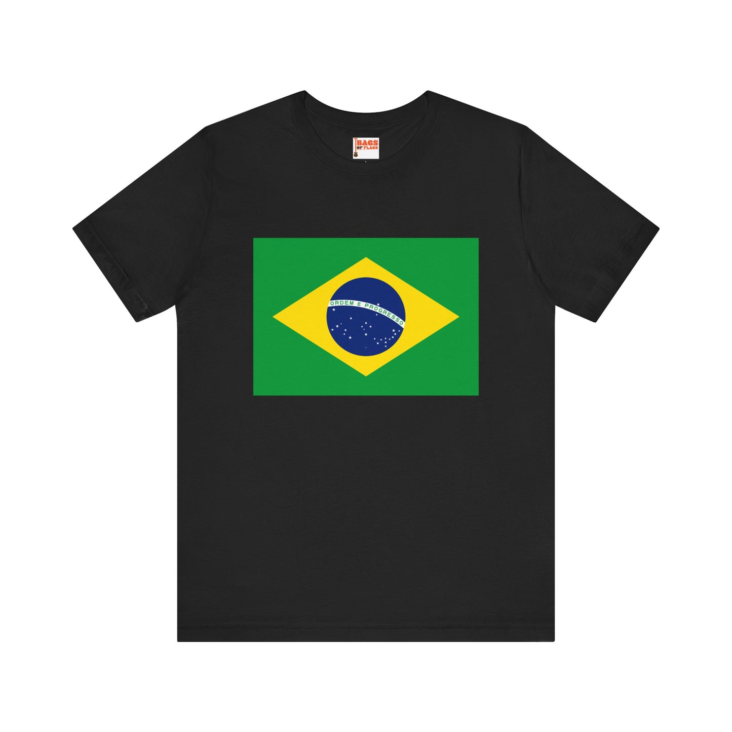 Brazil Flag on T-shirt