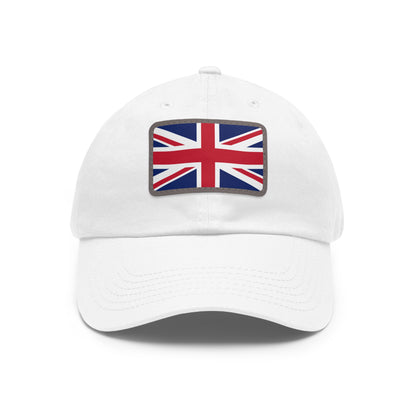 United Kingdom Leather Patch Hat