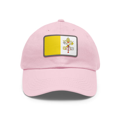 Vatican City Leather Patch Hat