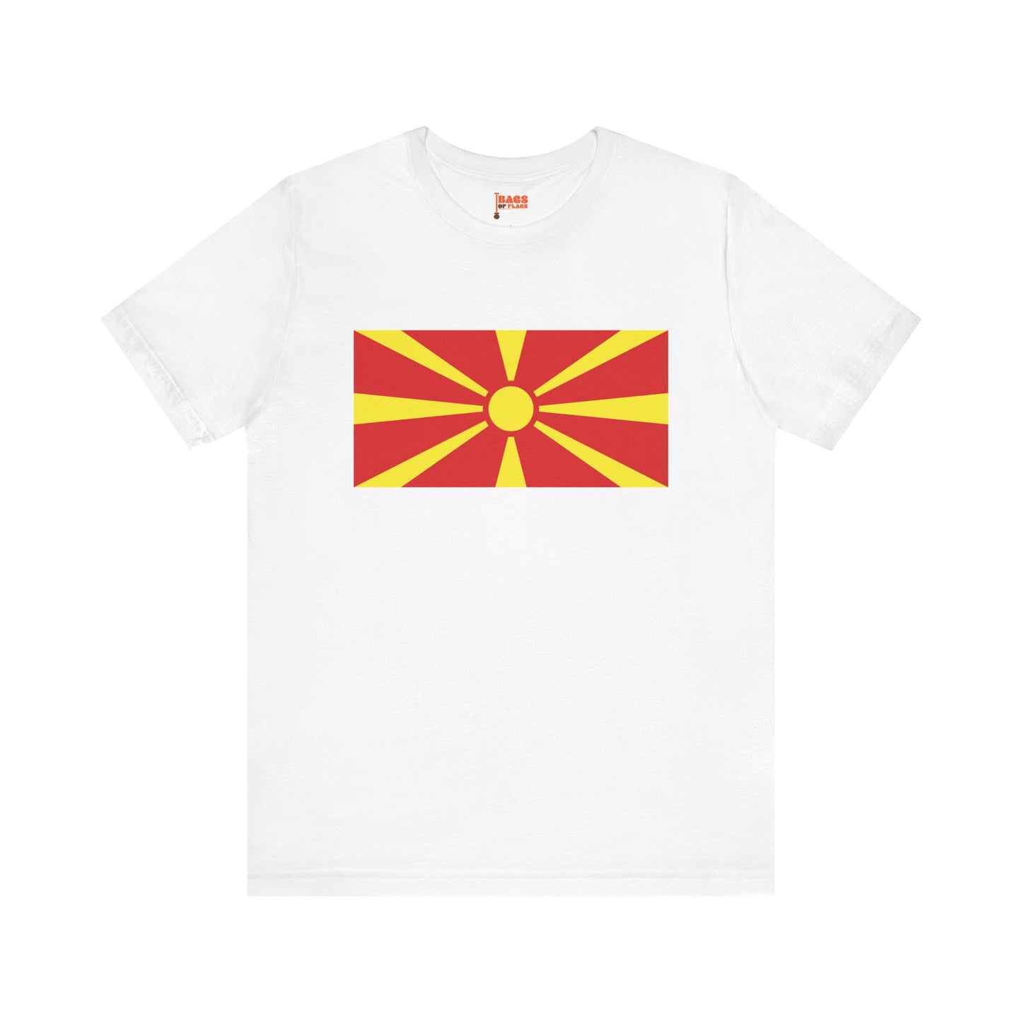 North Macedonia Flag on T-shirt