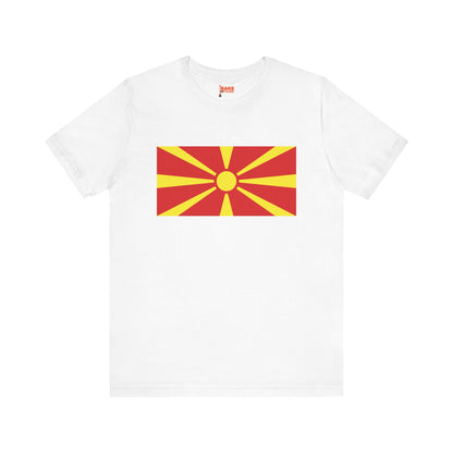 North Macedonia Flag on T-shirt