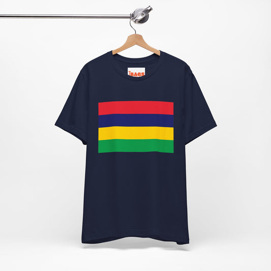 Mauritius Flag on T-shirt