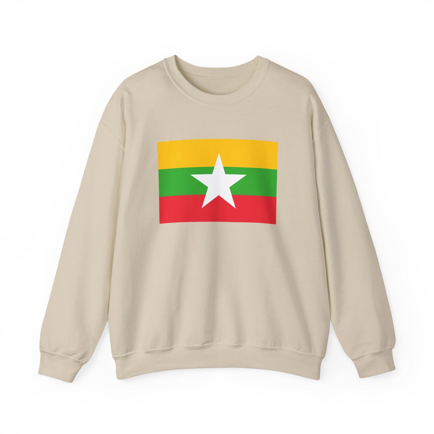 Myanmar Flag Sweatshirt