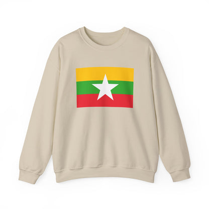 Myanmar Flag Sweatshirt