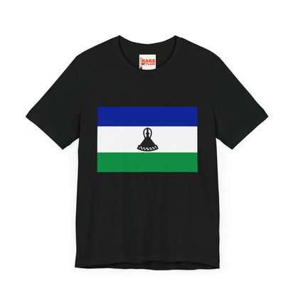 Lesotho Flag on T-shirt