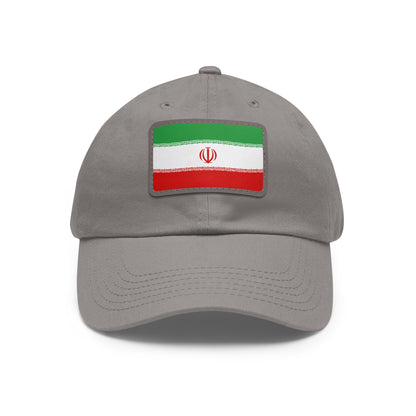 Iran Leather Patch Hat