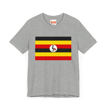 Uganda Flag on T-shirt