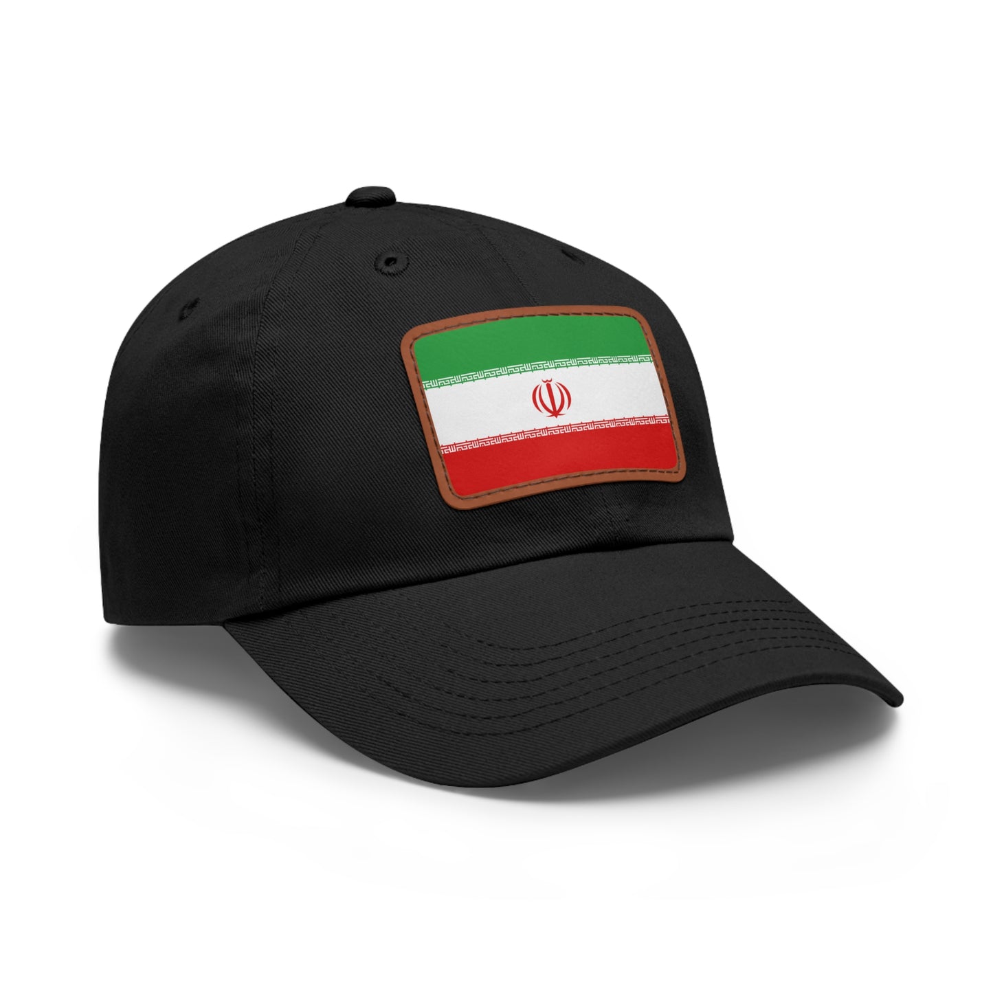 Iran Leather Patch Hat