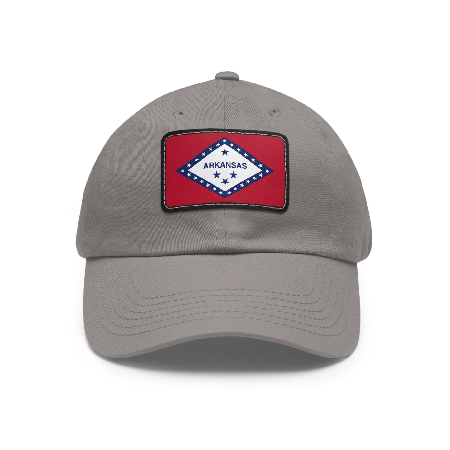 Arkansas Leather Patch Hat