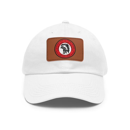 Omaha People Leather Patch Hat