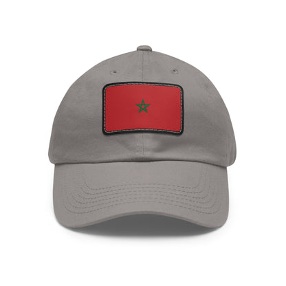 Morocco Leather Patch Hat