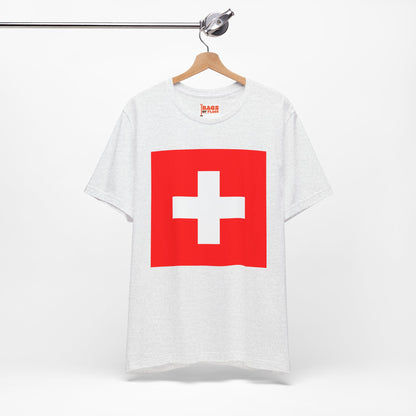 Switzerland Flag on T-shirt