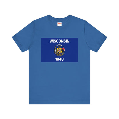 Wisconsin Flag T-shirts