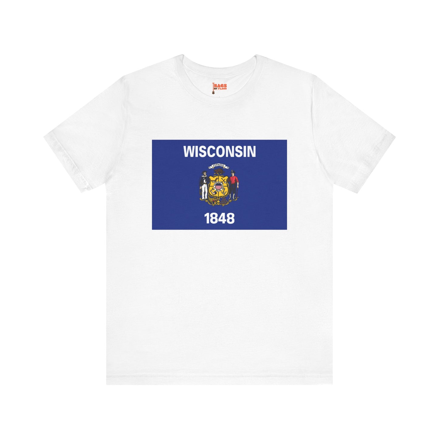Wisconsin Flag T-shirts