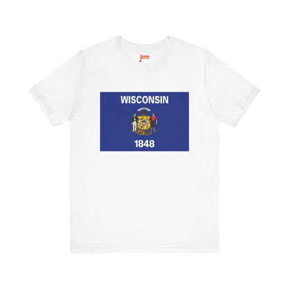 Wisconsin Flag T-shirts