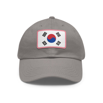 South Korea Leather Patch Hat