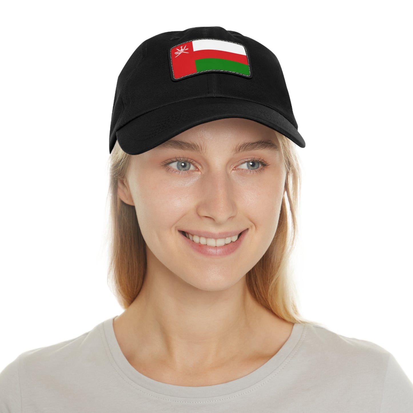 Oman Leather Patch Hat