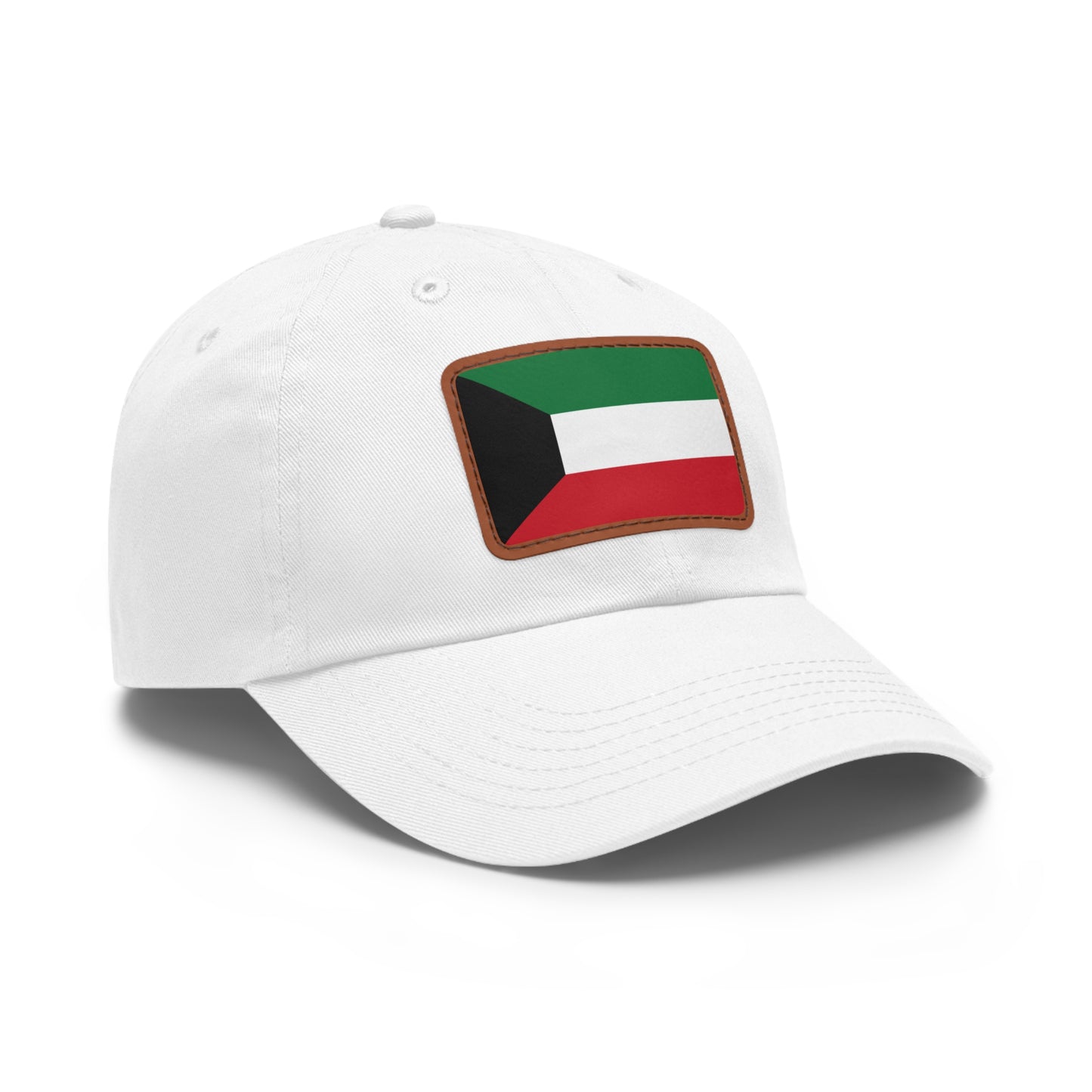 Kuwait Leather Patch Hat