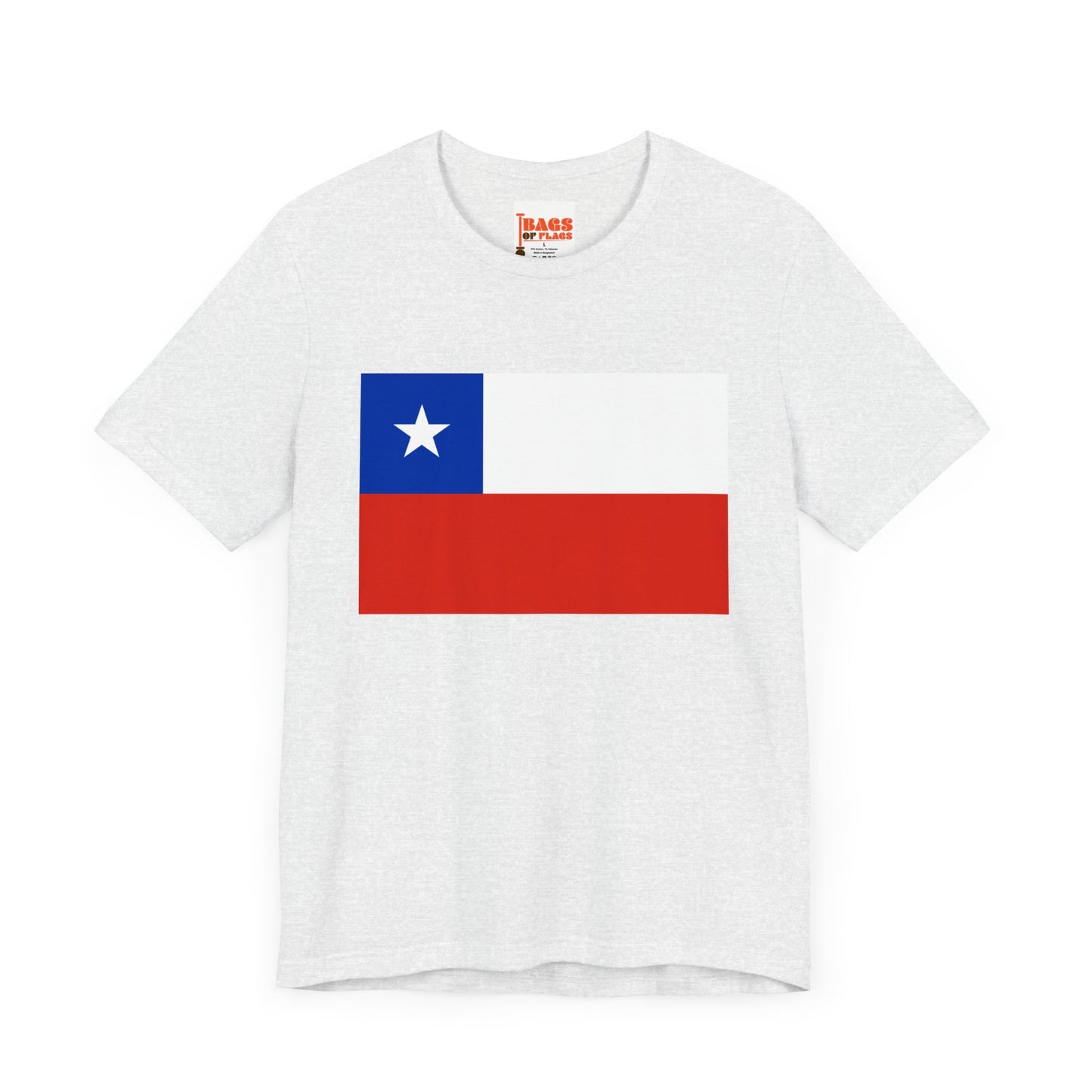 Chile Flag on T-shirt