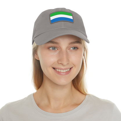 Sierra Leone Leather Patch Hat
