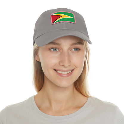 Guyana Leather Patch Hat