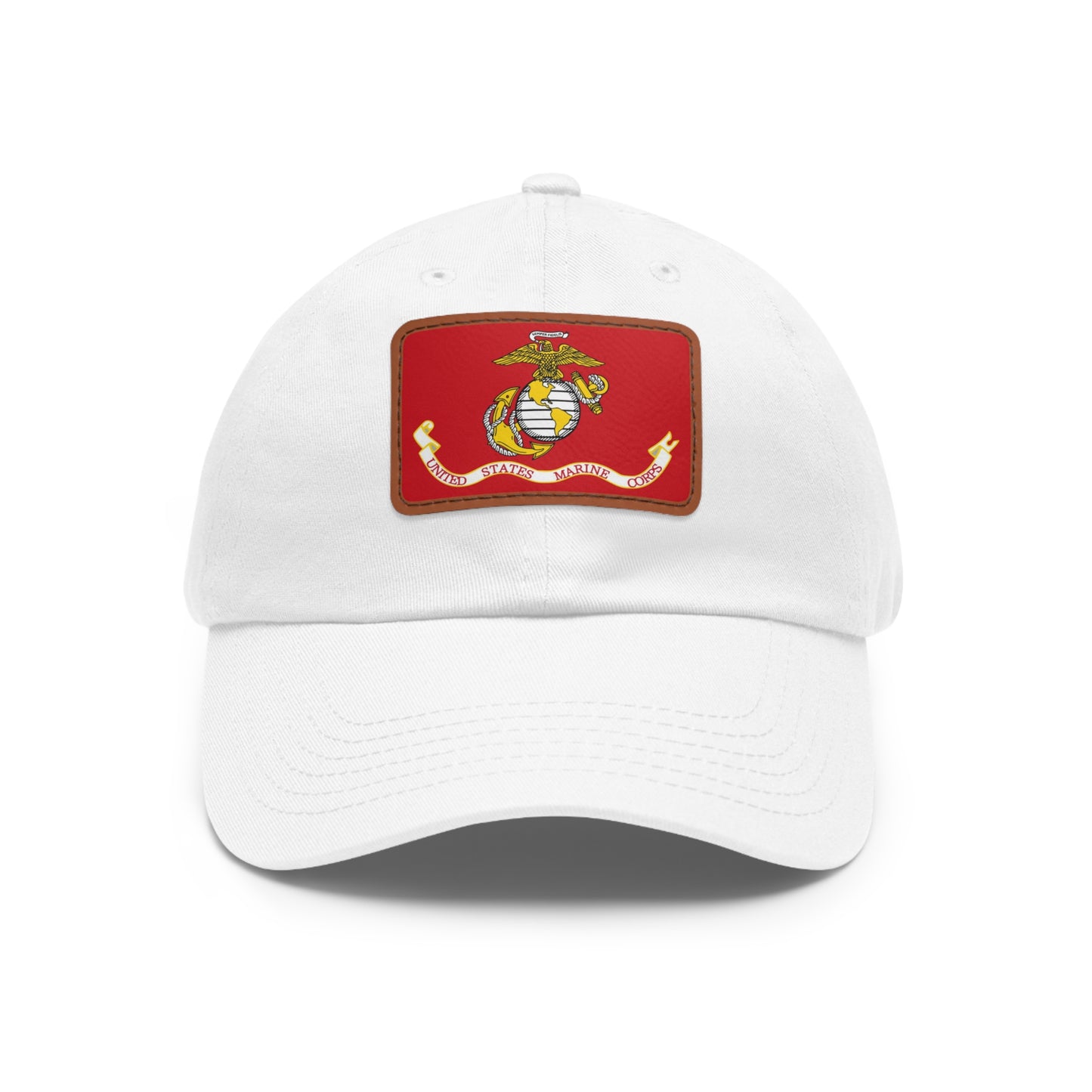 US Marine Corps Leather Patch Hat
