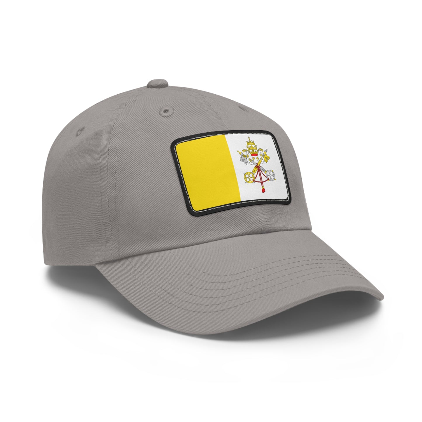 Vatican City Leather Patch Hat
