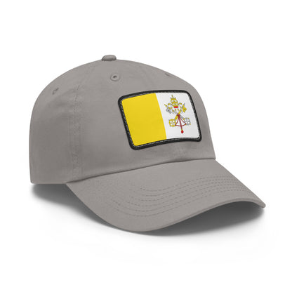 Vatican City Leather Patch Hat