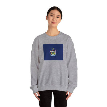 Maine Flag Sweatshirt